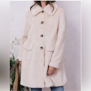 Gal Meets Glam / GMG Paulina Faux Fur Coat - Small
